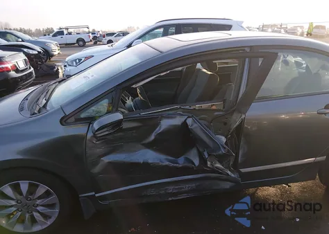 2009 Honda Civic Ex from USA, damaged, VIN 19XFA168X9E020531